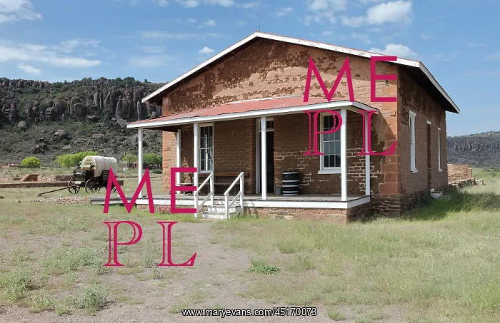 : Commissary, Fort Davis National Historic Site, Texas, USA : Commissary, Fort Davis National Historic Site, Texas, USA