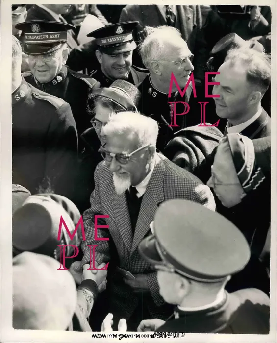 : Commissioner Herbert Lord of Salvation Army, Abingdon, UK : Commissioner Herbert Lord of Salvation Army, Abingdon, UK