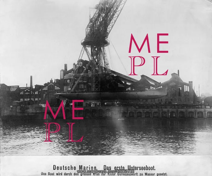 : Commissioning of the first submarine, 1906 : Commissioning of the first submarine, 1906
