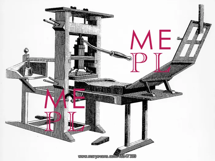  : Common printing press, 1811