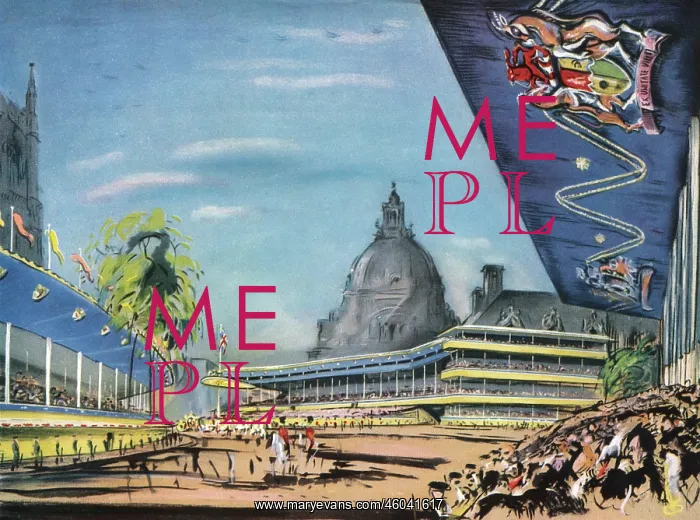 : Commonwealth and Empire Stands at Coronation, 1953 : Commonwealth and Empire Stands at Coronation, 1953