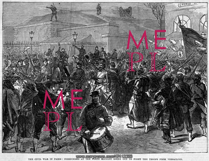 : COMMUNARDS ON THE MARCH : COMMUNARDS ON THE MARCH