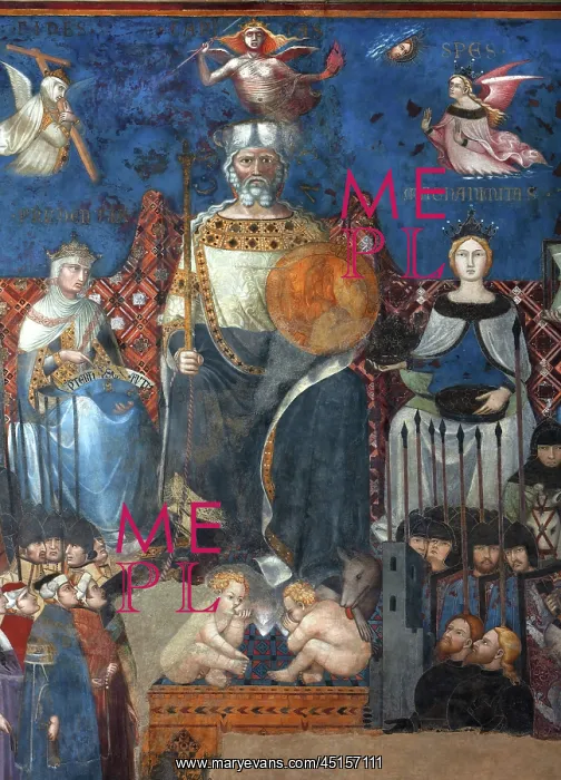 : Commune of Siena, Allegory of Good Government : Commune of Siena, Allegory of Good Government