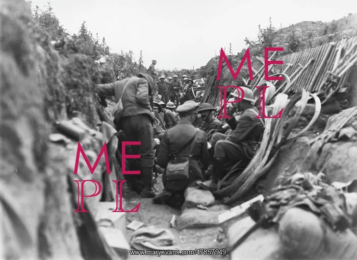 : Communication trench 1916 : Communication trench 1916