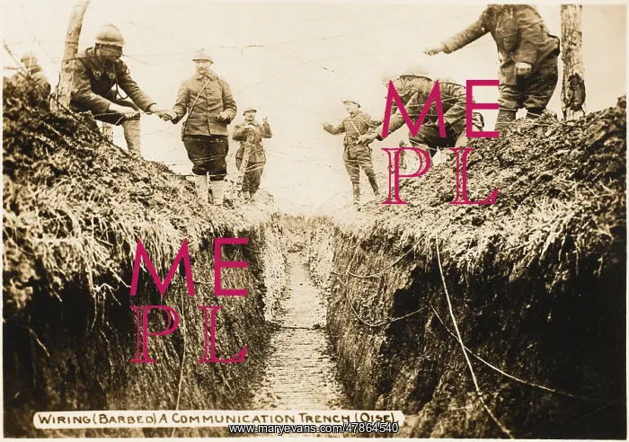  : Communications trench WWI