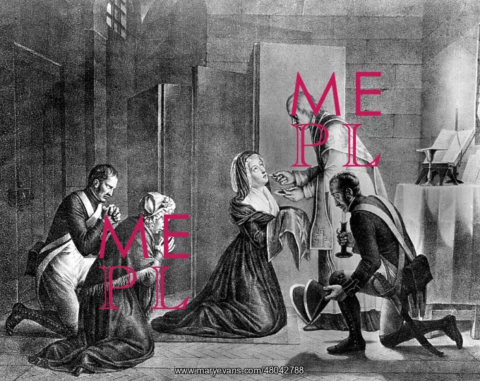 : Communion of Marie-Antoinette of Austria : Communion of Marie-Antoinette of Austria