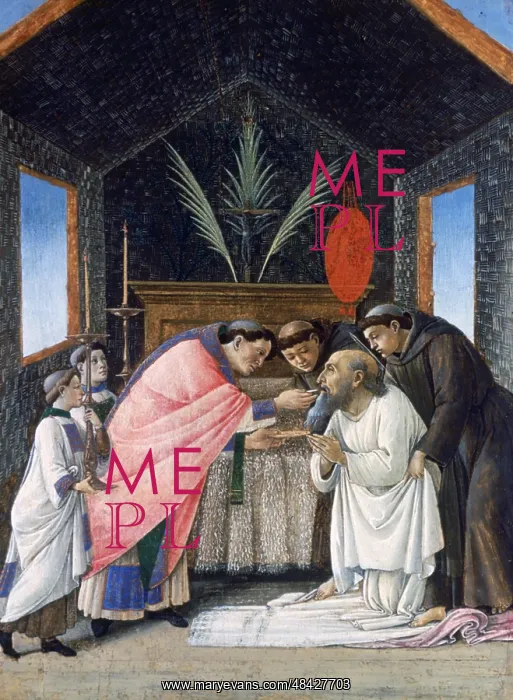 : The Last Communion of St Jerome Artist: Sandro Botticelli : The Last Communion of St Jerome Artist: Sandro Botticelli