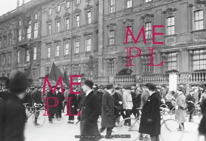 : Communist demonstration in Berlin, 1926 : Communist demonstration in Berlin, 1926