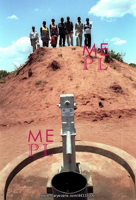 : Community water pump set up by Nestle : Community water pump set up by Nestle