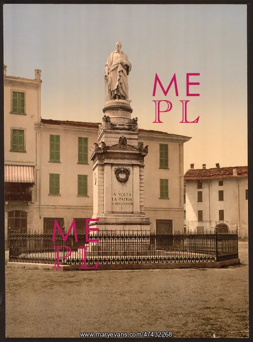 : Como, Volta Monument, Lake Como, Italy : Como, Volta Monument, Lake Como, Italy