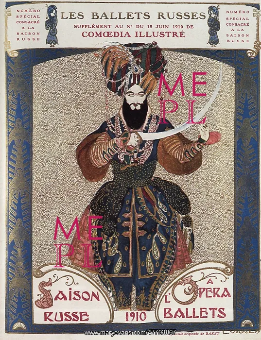  : Comoedia Illustre, by Bakst