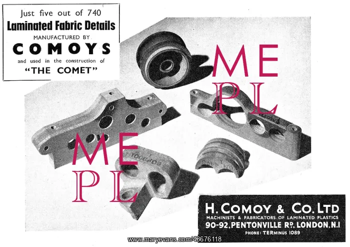 : Comoy's Laminated Fabrics : Comoy's Laminated Fabrics