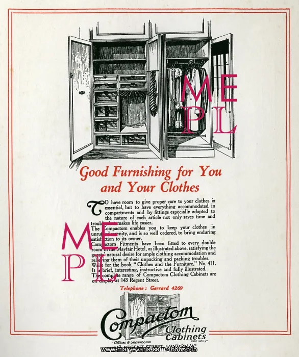 : Compactom Clothing cabinets advertisement : Compactom Clothing cabinets advertisement