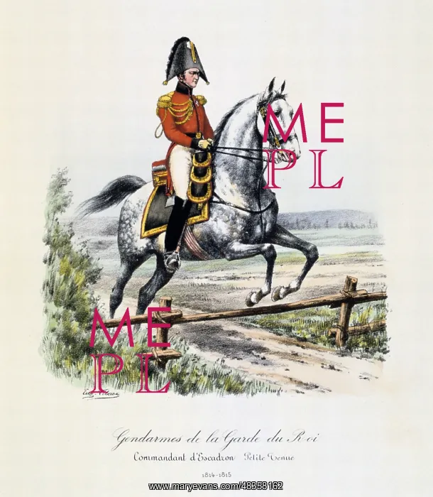 : Company Commandant of the Gendarmes of the Royal : Company Commandant of the Gendarmes of the Royal
