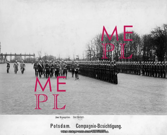 : Company inspection, 1903 : Company inspection, 1903