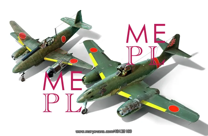  : Comparison of two Japanese jet fighters, the Kikka