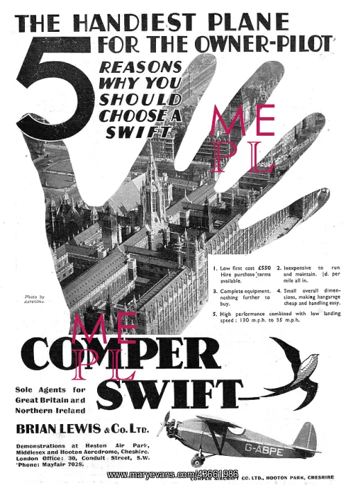 : Comper Swift : G-ABPE : Comper Swift : G-ABPE