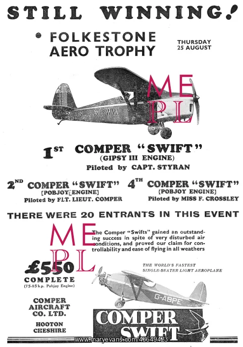 : Comper Swift - G-ABWW : Comper Swift - G-ABWW