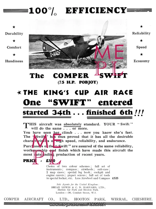  : Comper Swift - Pobjoy
