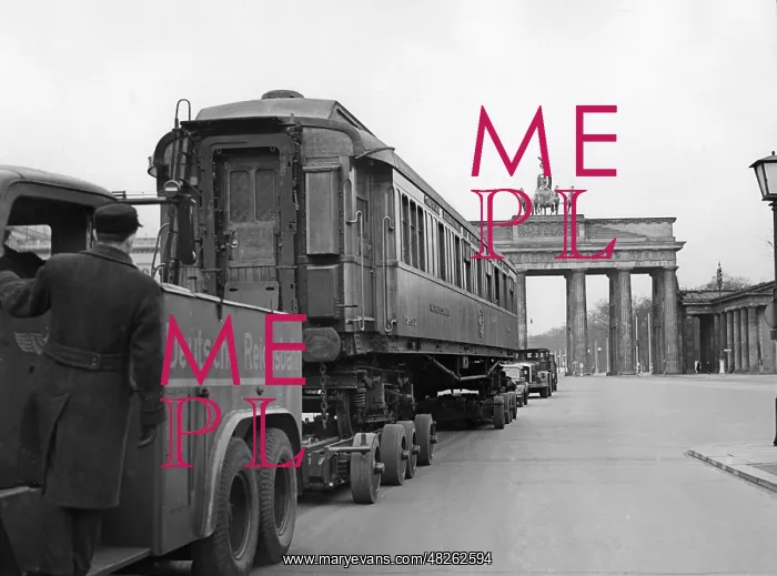 : CompiEugne railway car in Berlin, 1941 : CompiEugne railway car in Berlin, 1941
