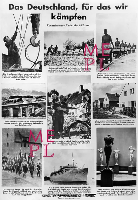 : Compilation entitled The Germany we are fighting for : Compilation entitled The Germany we are fighting for