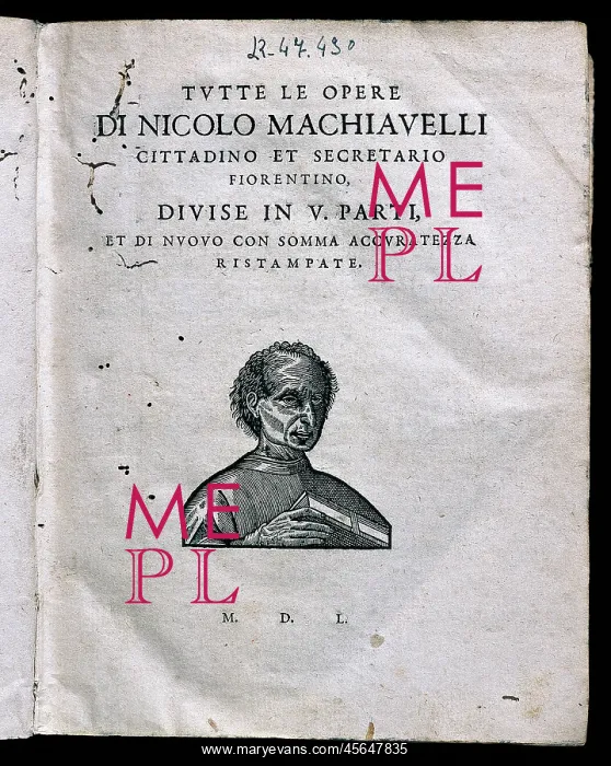 : Complete works of Niccolo Machiavelli : Complete works of Niccolo Machiavelli