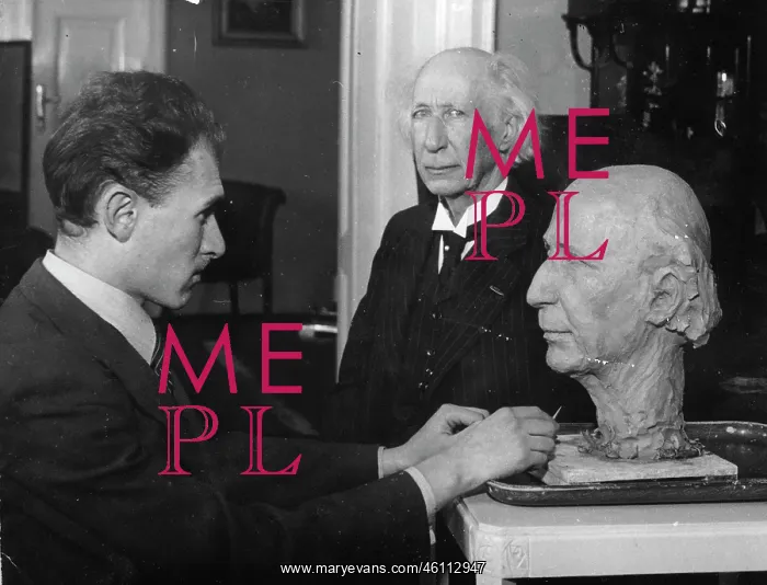 : The composer Emil von Sauer as a model : The composer Emil von Sauer as a model