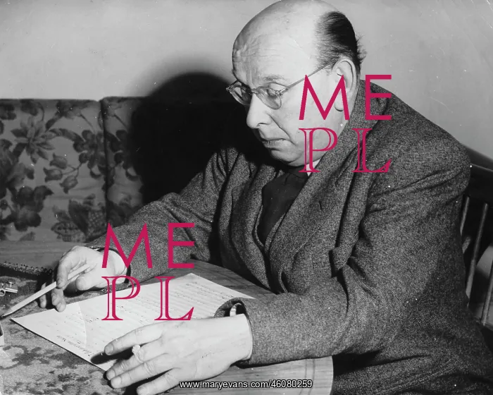 : The composer Hanns Eisler. About 1960 : The composer Hanns Eisler. About 1960