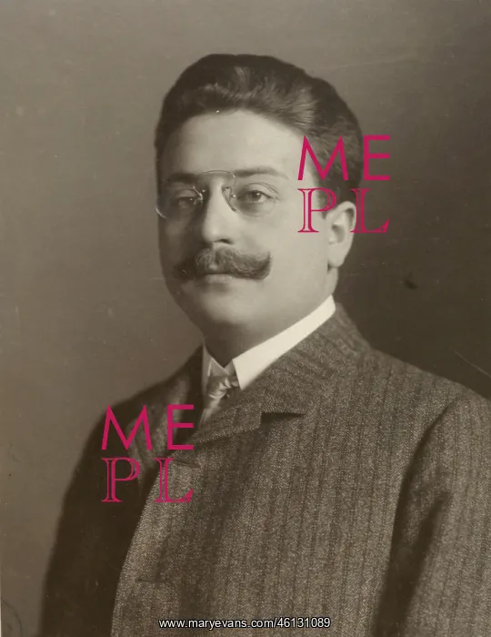 : Composer Leo Ascher. Vienna. 1906 : Composer Leo Ascher. Vienna. 1906