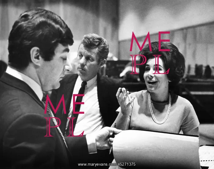 : Composer Marvin David Levy (left) listens as soprano : Composer Marvin David Levy (left) listens as soprano