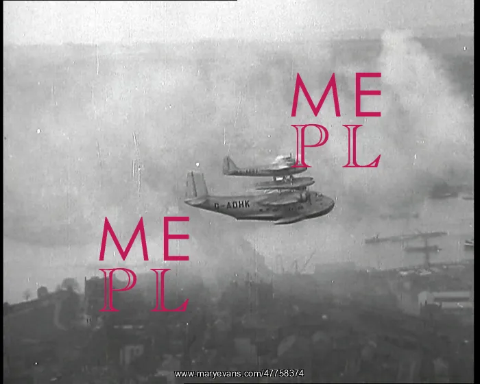 : The Composite Flying Boat in the Sky Over a : The Composite Flying Boat in the Sky Over a
