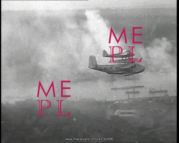 : The Composite Flying Boat in the Sky Over a : The Composite Flying Boat in the Sky Over a