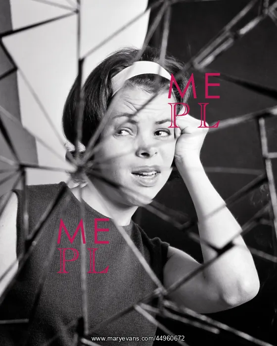 : Composite Image Upset Woman : Composite Image Upset Woman