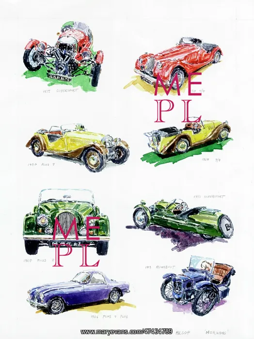  : Composite of Morgan MotorCars