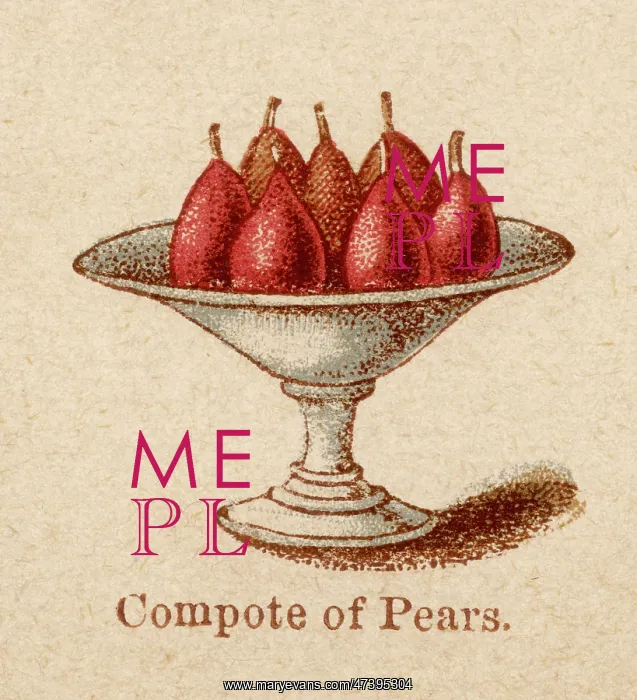  : Compote of Pears