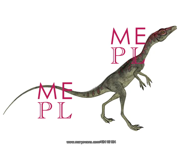: Compsognathus dinosaur : Compsognathus dinosaur