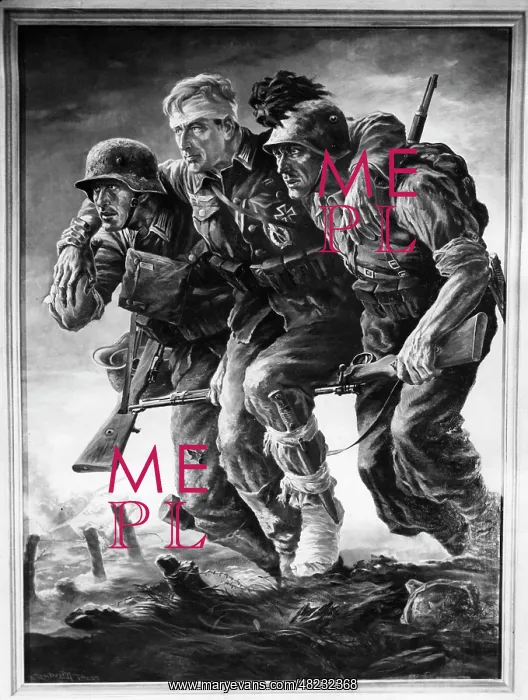 : Comrades by Richard Rudolph, 1943 : Comrades by Richard Rudolph, 1943