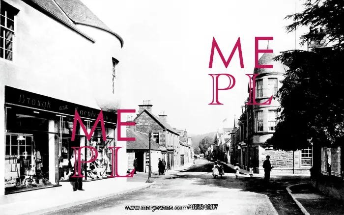  : Comrie, Drummond Street 1904