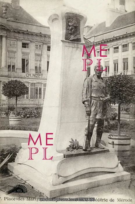 : Comte Frederic de Merode - Place des Martyrs, Brussels : Comte Frederic de Merode - Place des Martyrs, Brussels