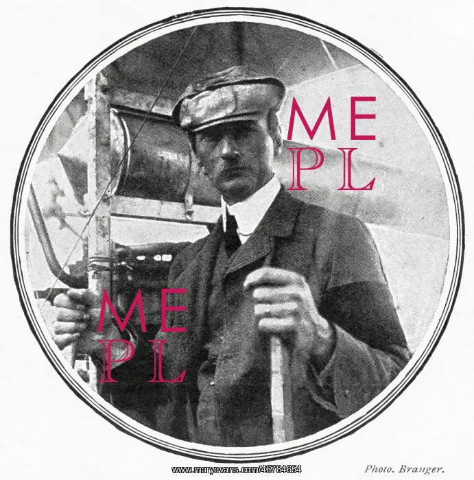 : Comte de Lambert Flight over the Eiffel Tower 1909 : Comte de Lambert Flight over the Eiffel Tower 1909