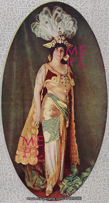 : Comtesse A de Chabrillan at Persian ball, 1912 : Comtesse A de Chabrillan at Persian ball, 1912