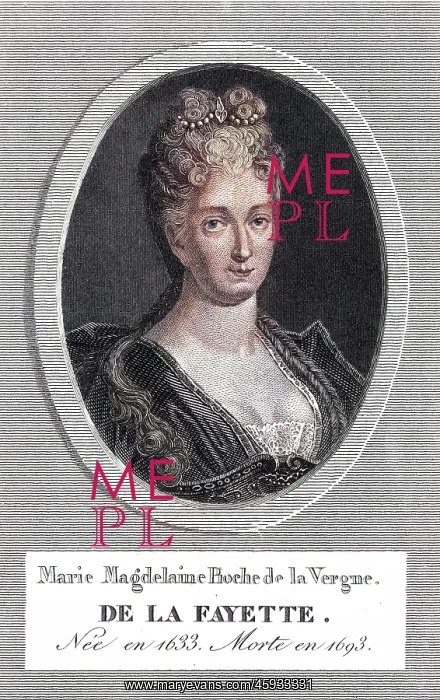  : COMTESSE DE LAFAYETTE