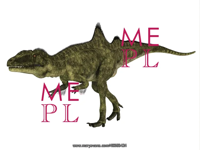 : Concavenator dinosaur, side view on white background : Concavenator dinosaur, side view on white background