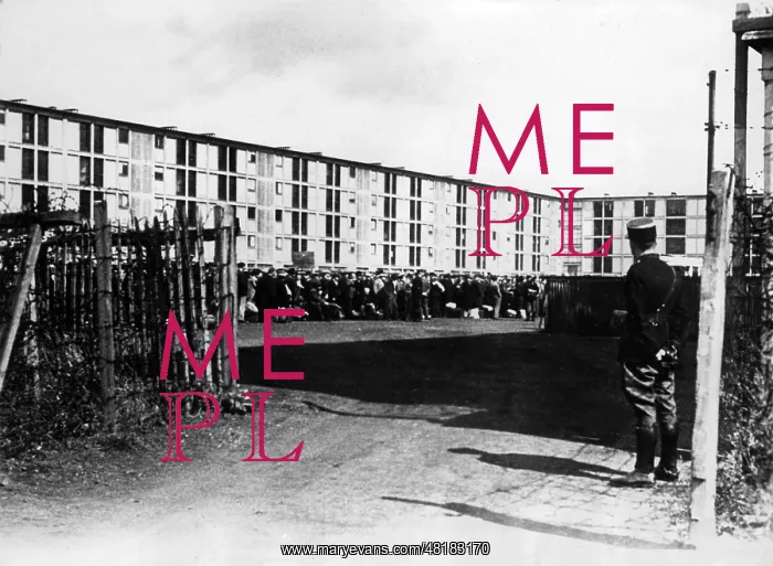 : Concentration camp for Jews in Drancy, France, August 1941 ( : Concentration camp for Jews in Drancy, France, August 1941 (