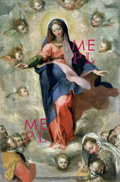 : The Conception by Federico Barocci : The Conception by Federico Barocci