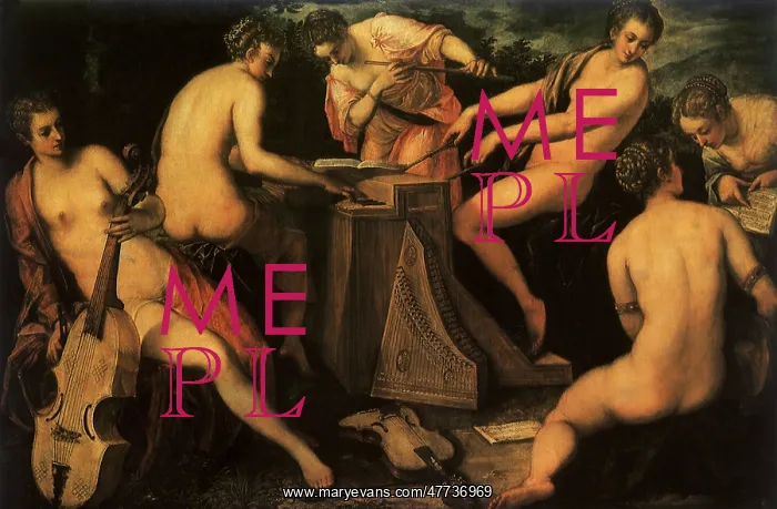 : Concert of Nymphs, by Tintoretto : Concert of Nymphs, by Tintoretto