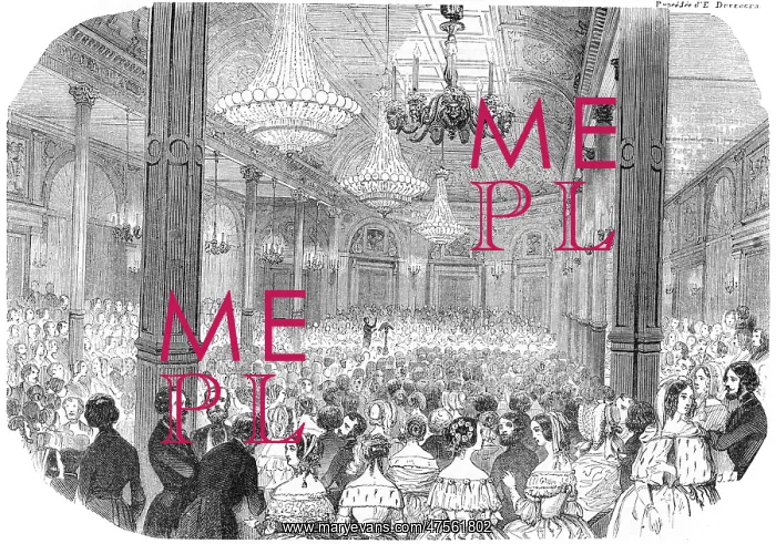  : Concert performance, Paris 1843