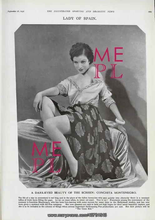 : Conchita Montenegro : Conchita Montenegro