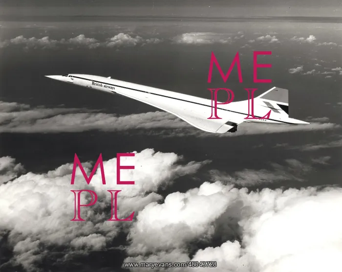  : Concorde 206 G-BOAA in flight