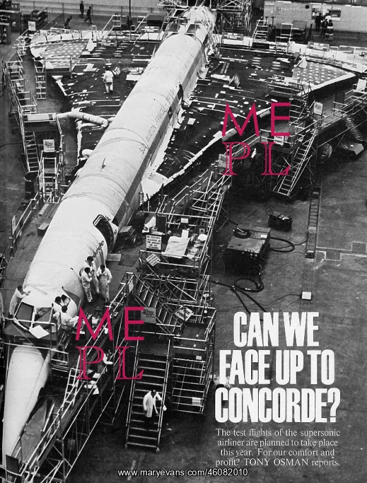 : Concorde under construction : Concorde under construction
